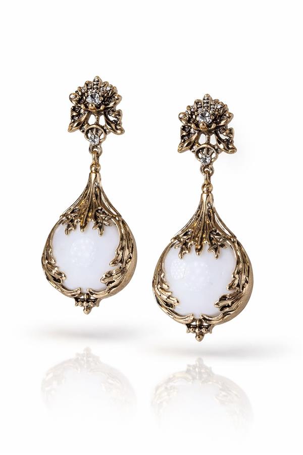 Lillesol İnci Detaylı Şık Vintage Set